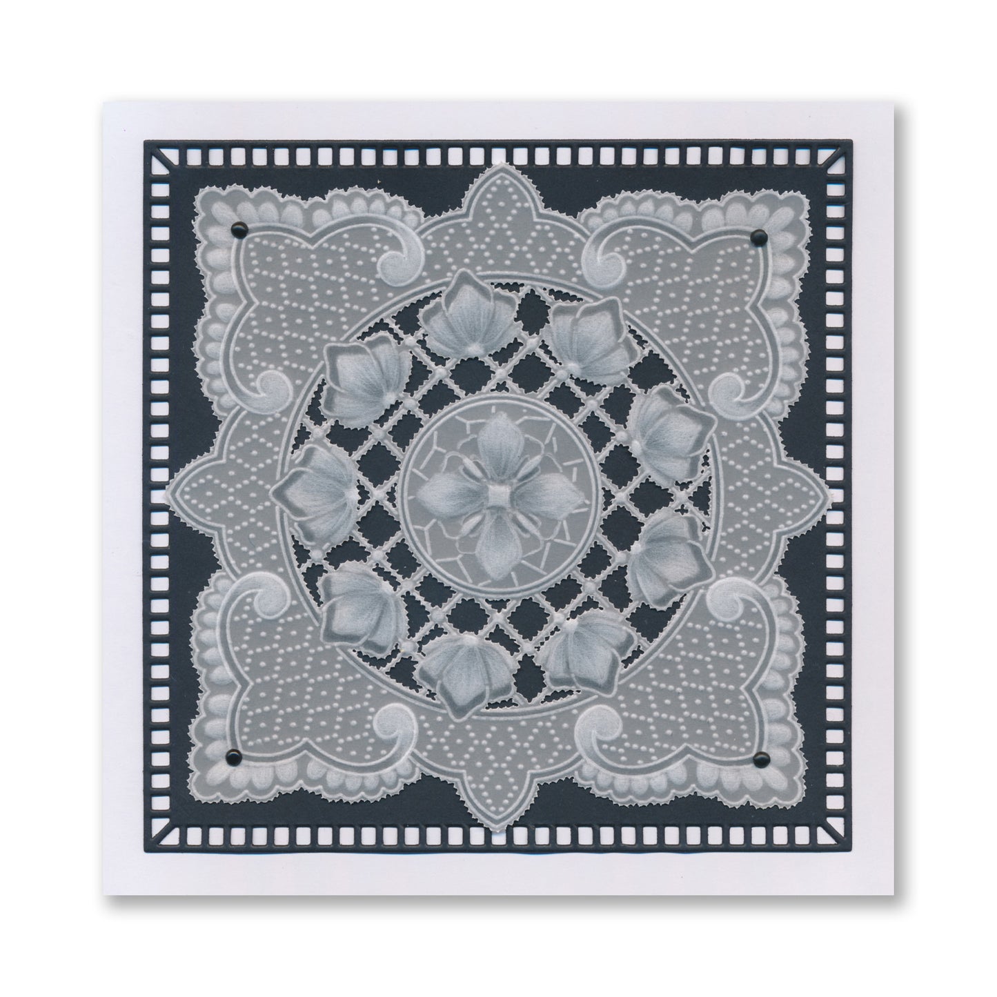 French Lace Midi Groovi Plate Quartet