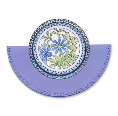 Nested Circle Foliage Doodle Frame-its Frames & Panels Die Set