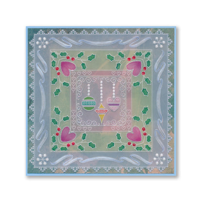 Tina's Christmas All in One A5 Square Groovi Plate Collection