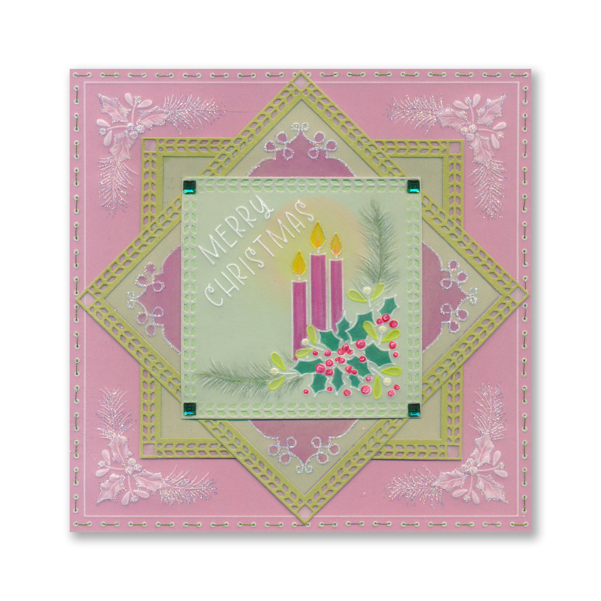Tina's Christmas All in One A5 Square Groovi Plate Collection