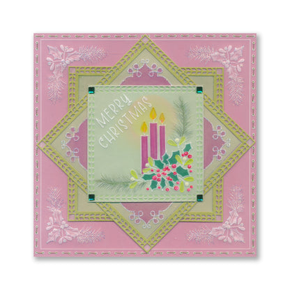 Tina's Christmas All in One A5 Square Groovi Plate Collection