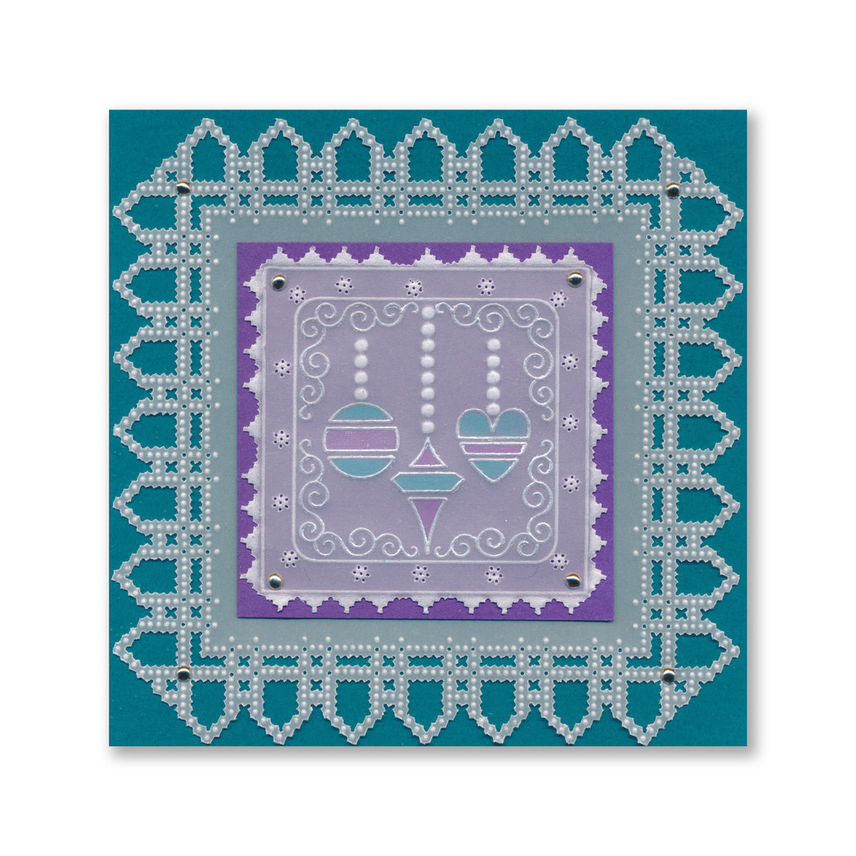 Tina's Christmas All in One A5 Square Groovi Plate Collection