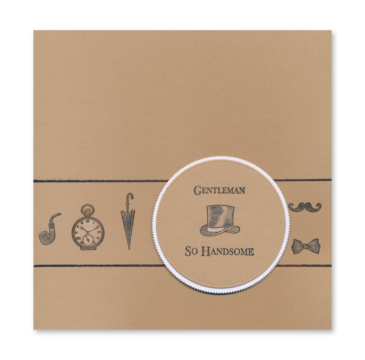 Just Gents A5 Stamp Set