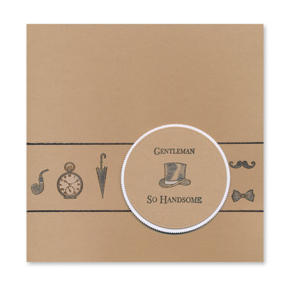 Just Gents A5 Stamp Set