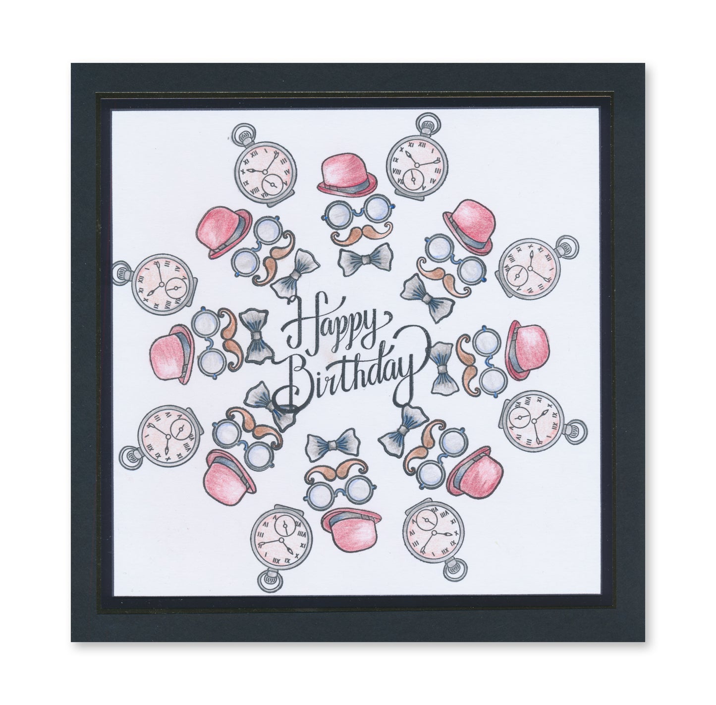 Just Gents A5 Stamp Set