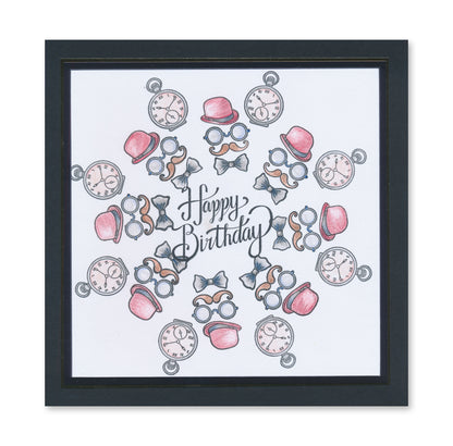 Just Gents A5 Stamp Set