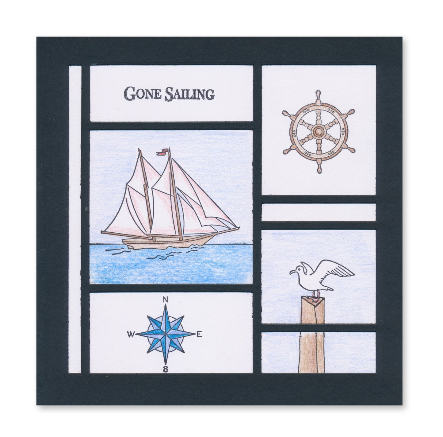 Just Gents A5 Stamp Set