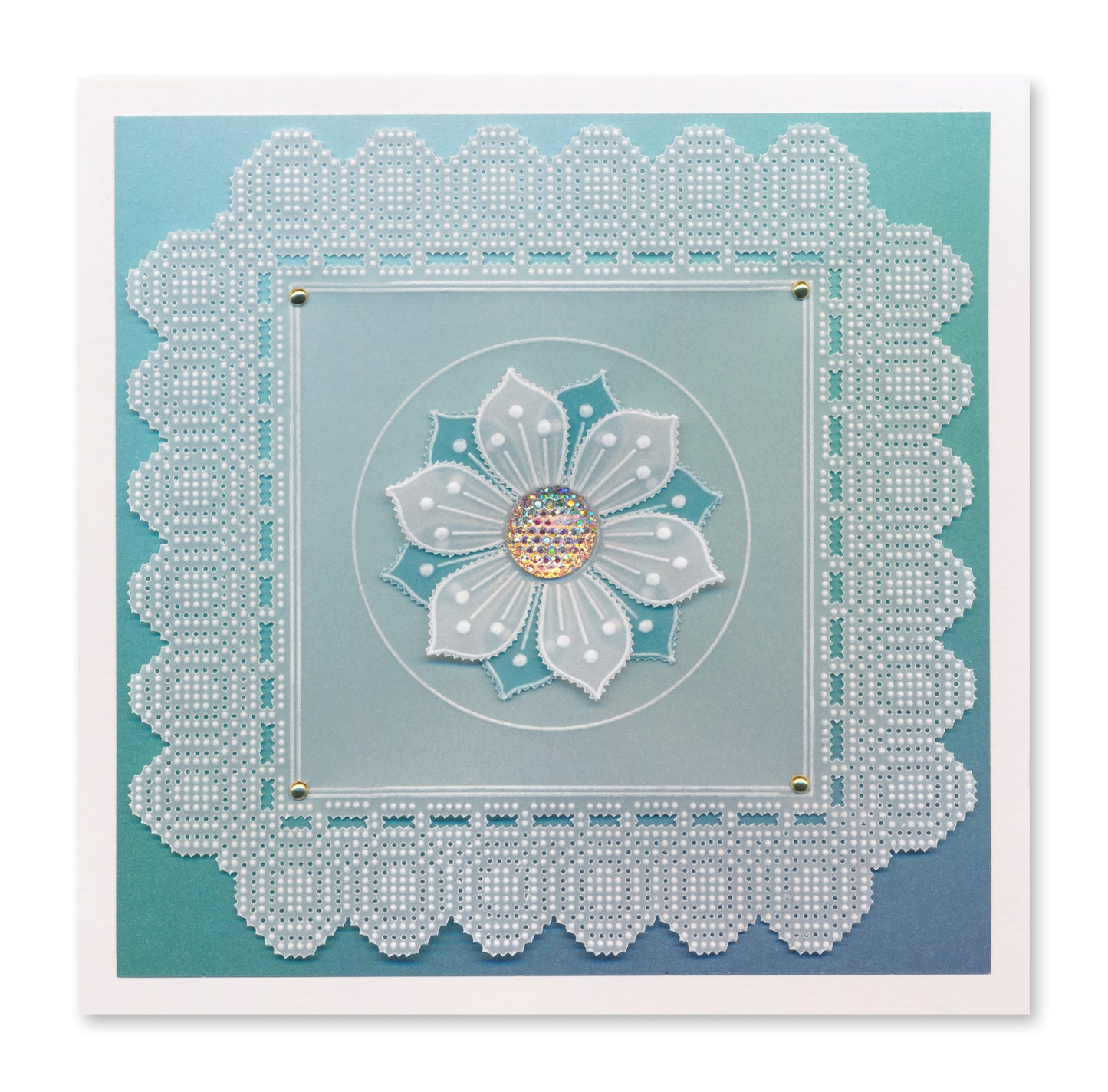 Josie's Basic Lace Duet A5 Square Groovi Grid Collection