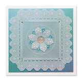 Josie's Oval Lace Duet A5 Square Groovi Grid
