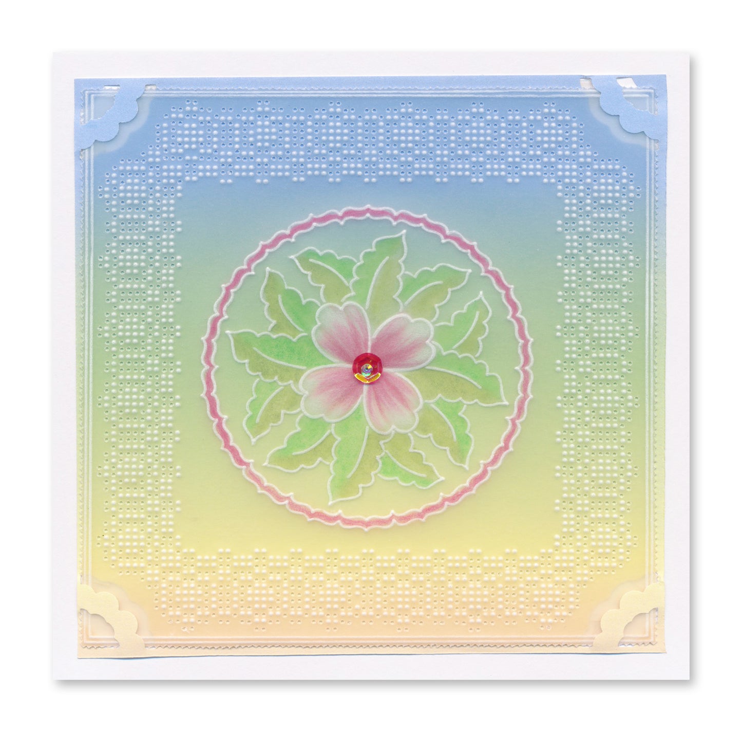 Josie's Basic Lace Duet A5 Square Groovi Grid Collection