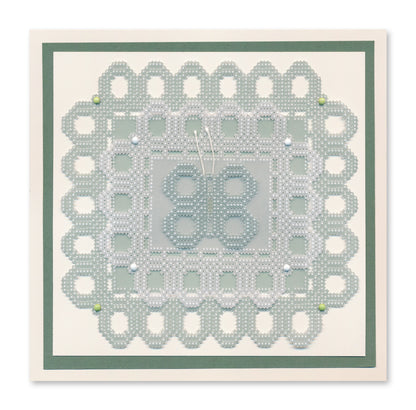 Josie's Basic Lace Duet A5 Square Groovi Grid Collection