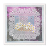 Josie's Basic Lace Duet A5 Square Groovi Grid Collection