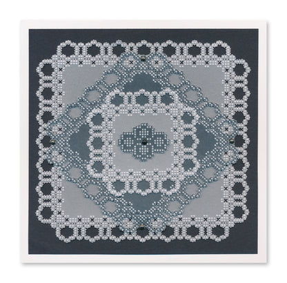 Josie's Basic Lace Duet A5 Square Groovi Grid Collection