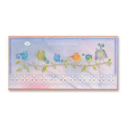 Picture This: Little SHAC Birds A4 Groovi Plate