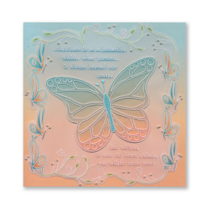 A Kaleidoscope of Butterflies A6 & Spacer Groovi Plate Collection