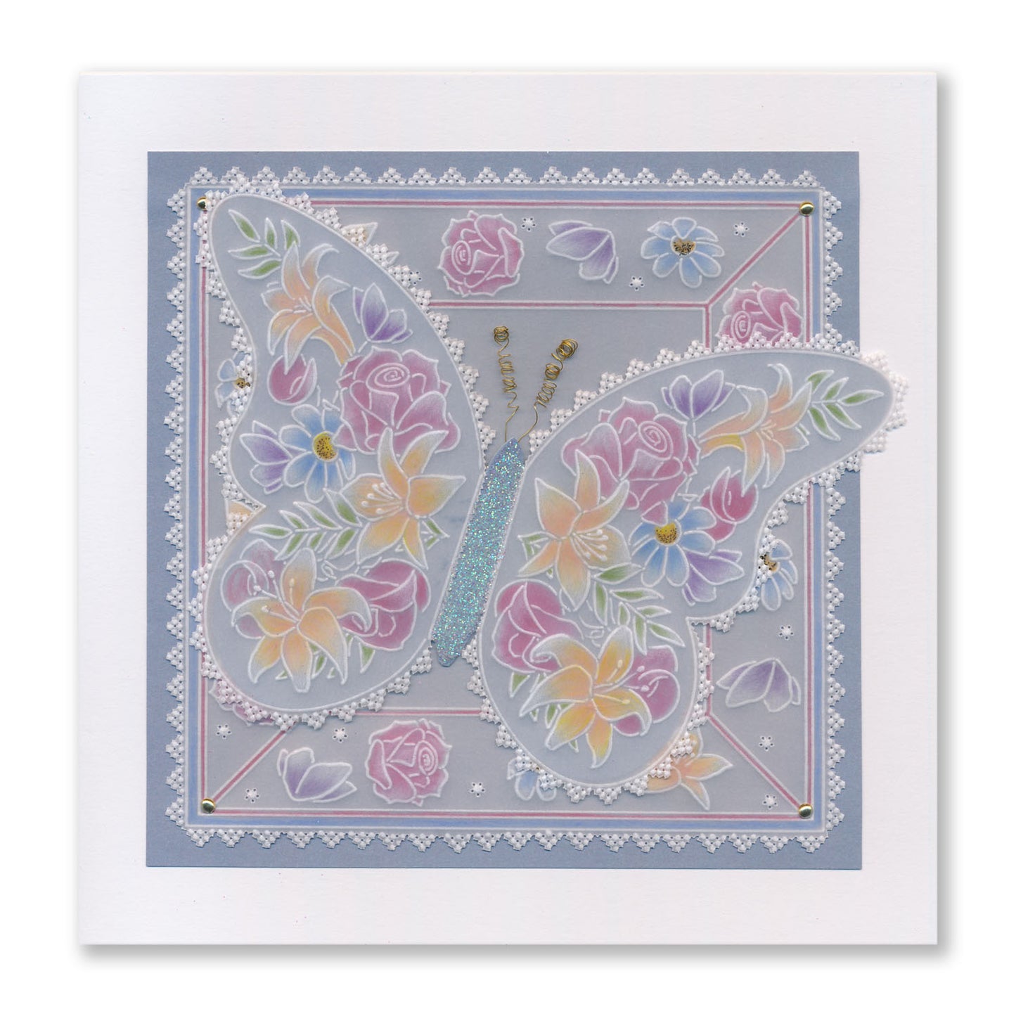 A Kaleidoscope of Butterflies A6 & Spacer Groovi Plate Collection