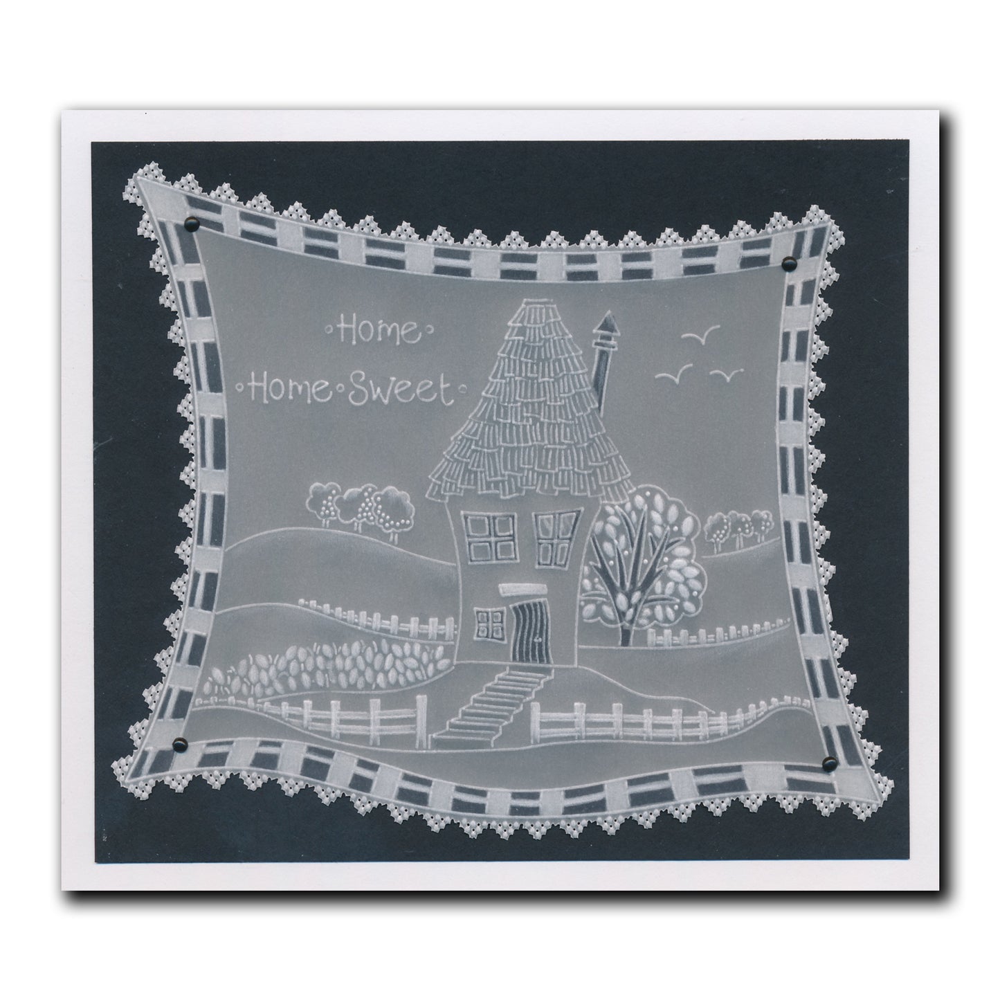 SHAC The House That Barb Built A5 Groovi Plate