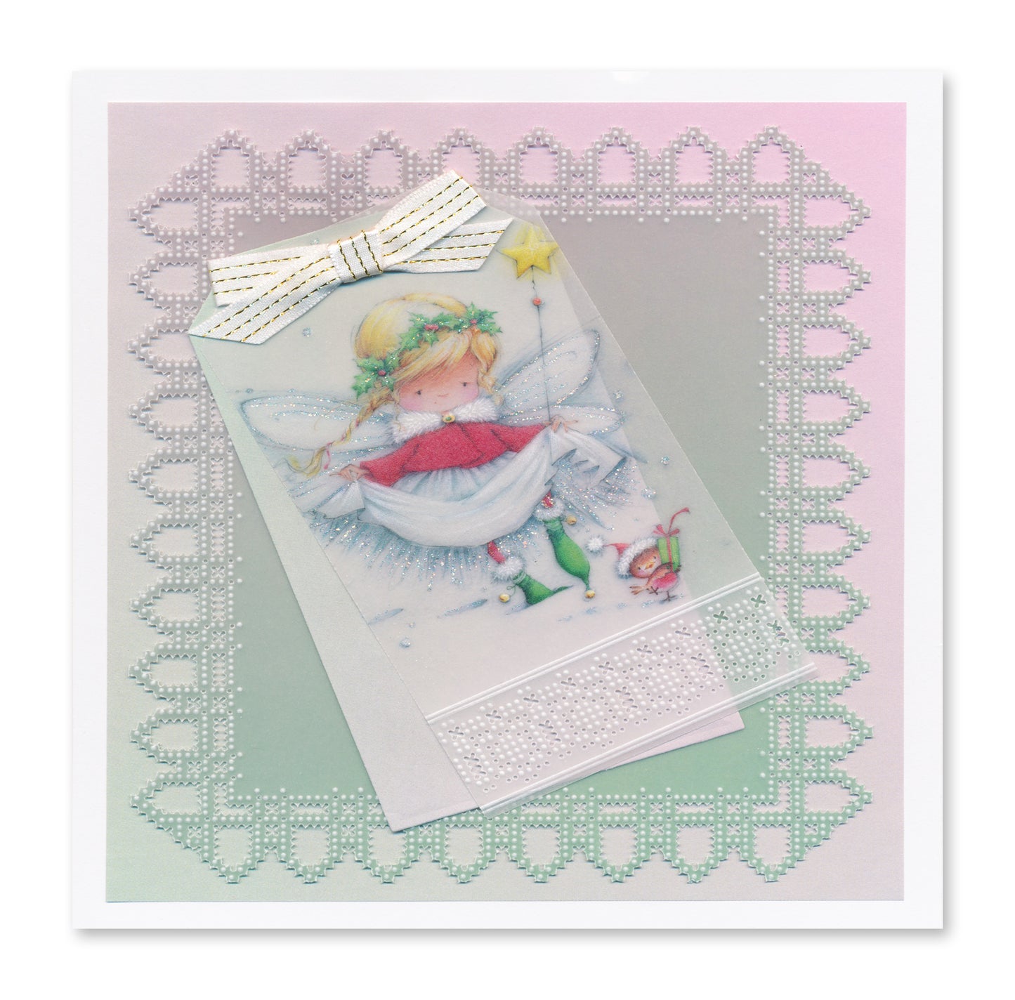 Josie's Basic Lace Duet A5 Square Groovi Grid Collection