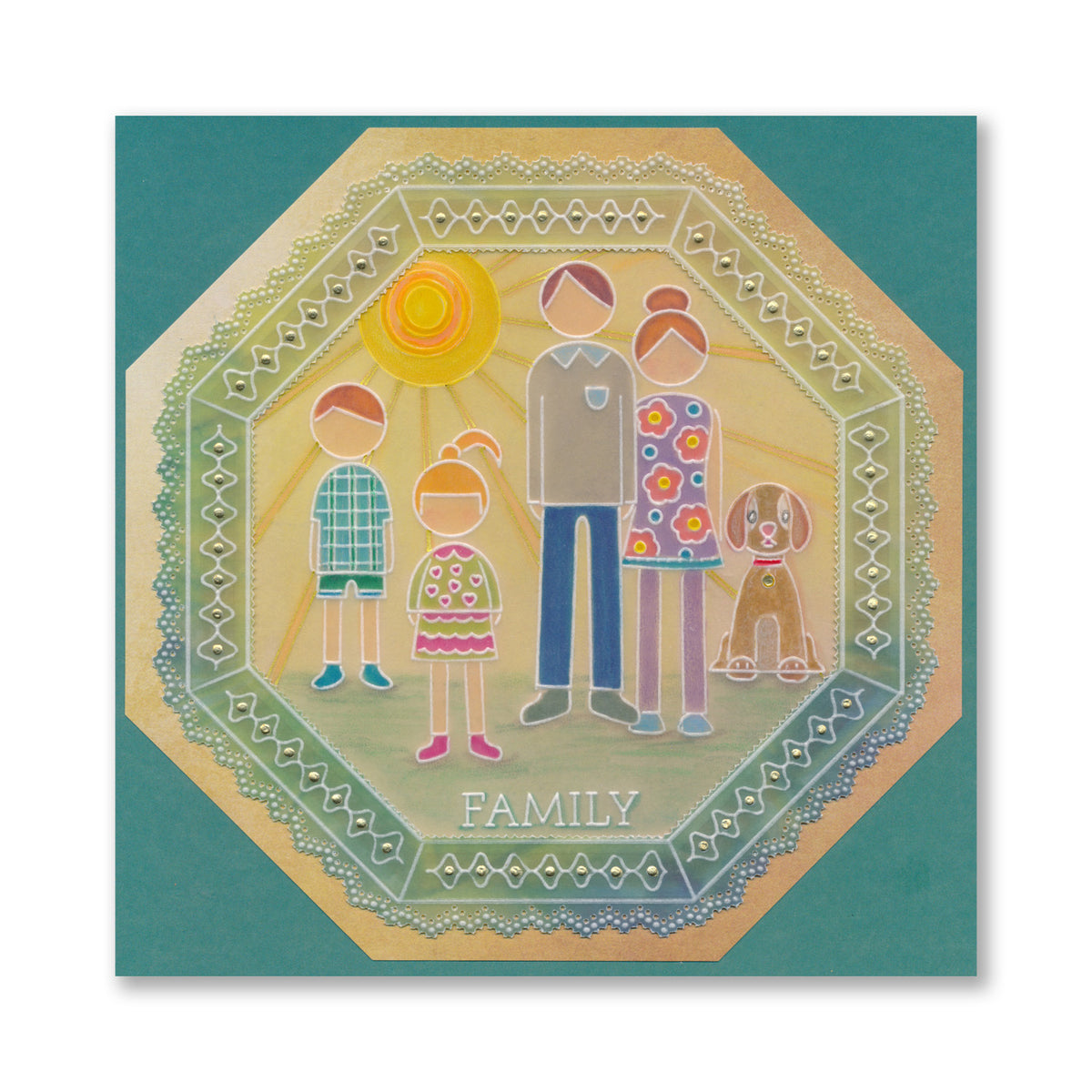 SHAC Retro Family A4 Square Groovi Plate