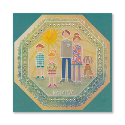 SHAC Retro Family A4 Square Groovi Plate