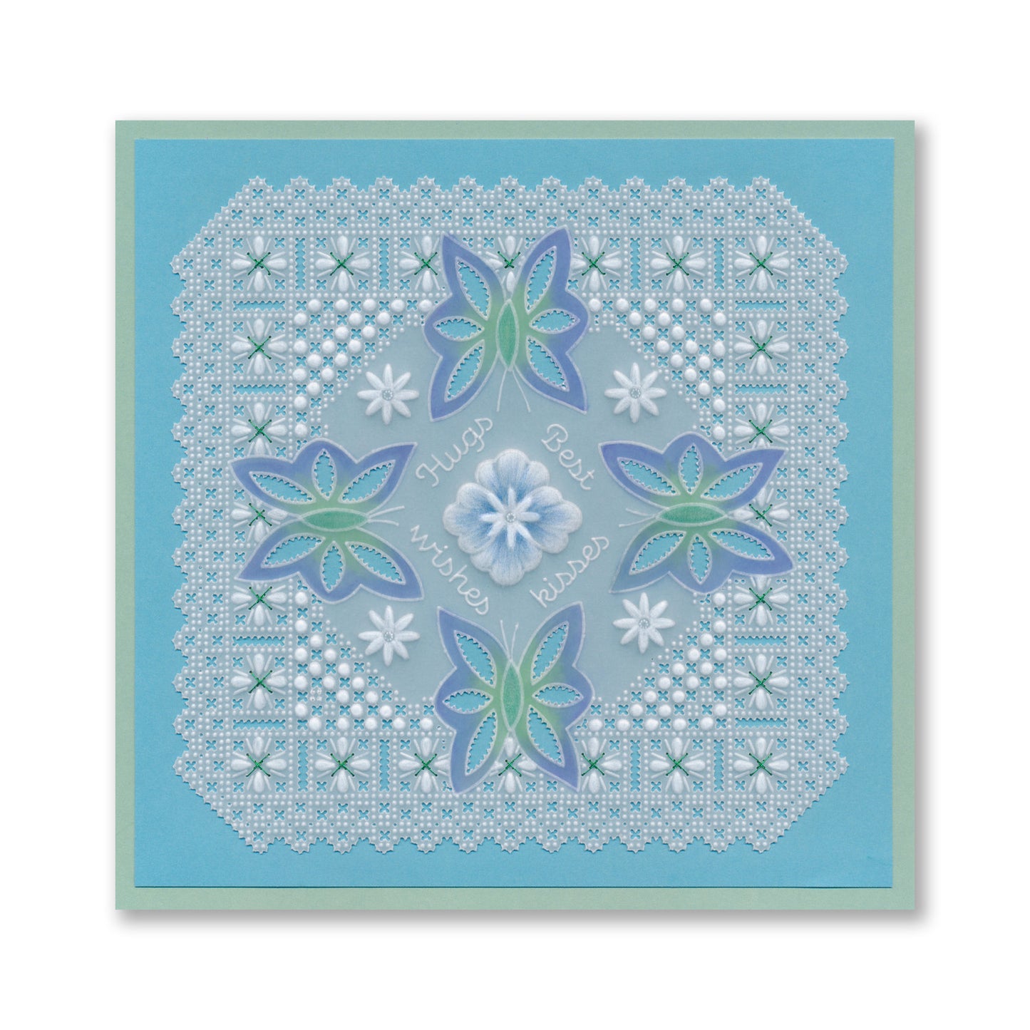 Barbara's Japanese Floral Tiles Sampler A4 Groovi Plate Duo