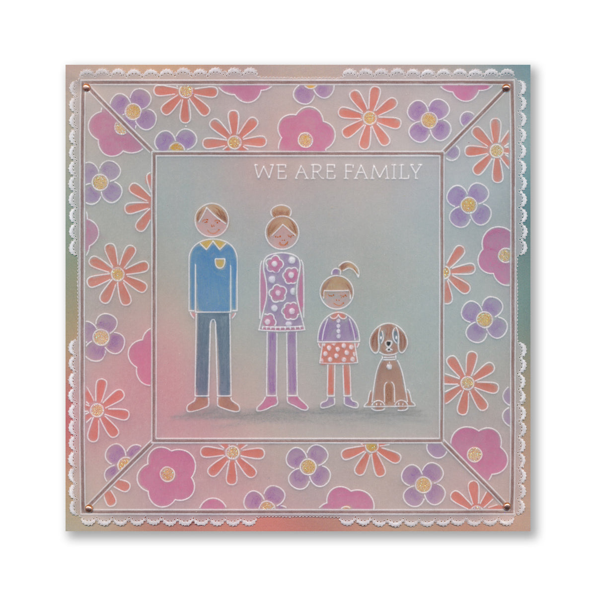 SHAC Retro Family A4 Square Groovi Plate