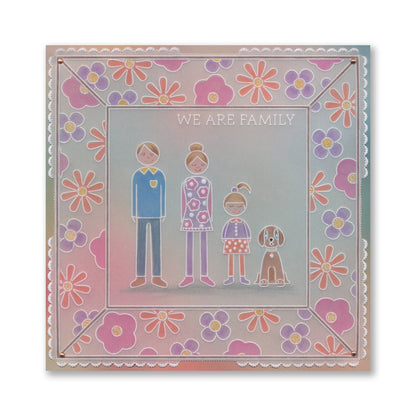 SHAC Retro Family A4 Square Groovi Plate