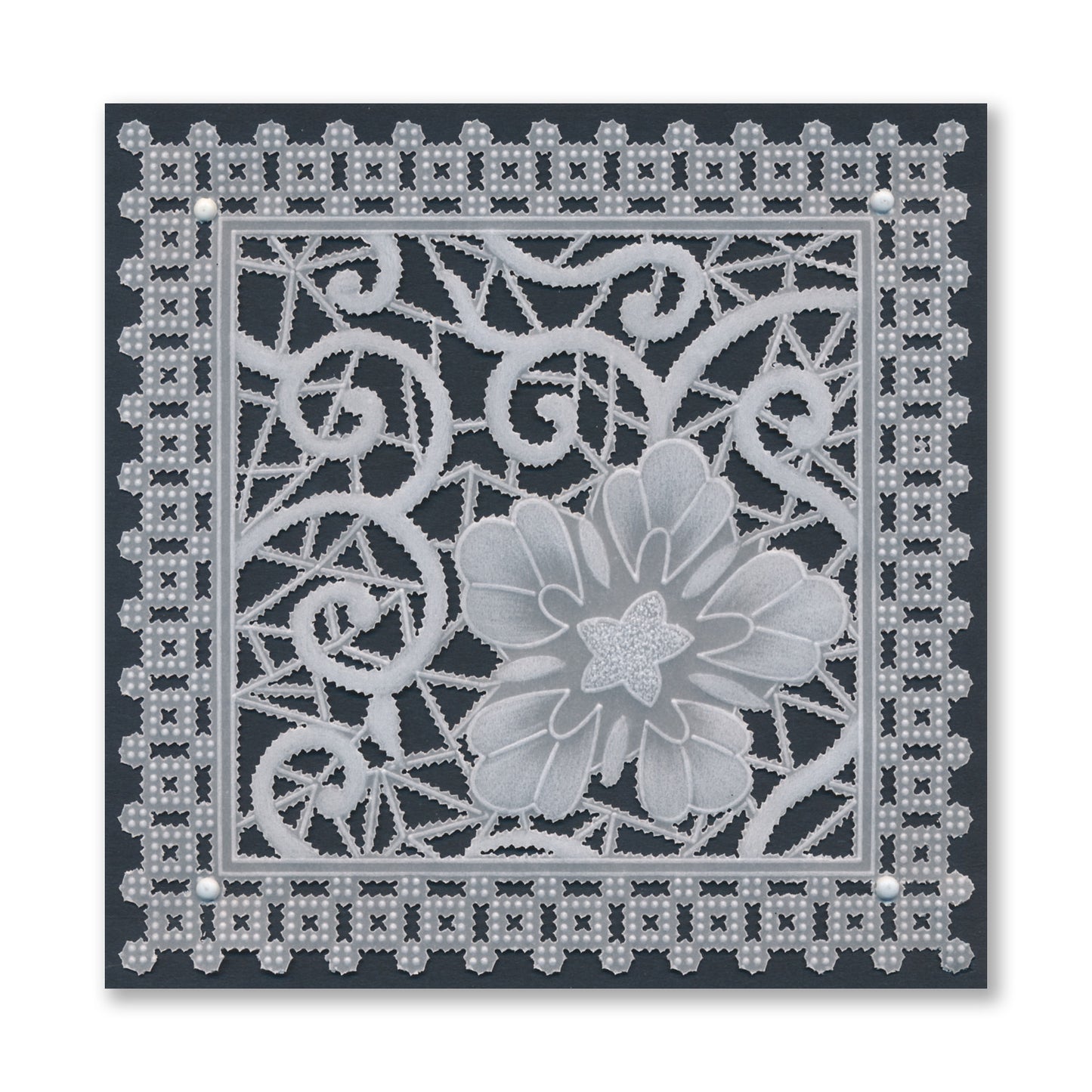 Barbara's Japanese Floral Tiles Sampler A4 Groovi Plate Duo