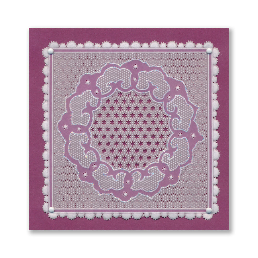 Barbara's Great Day - Japanese Floral Tiles Sampler A4 Groovi Plate ...
