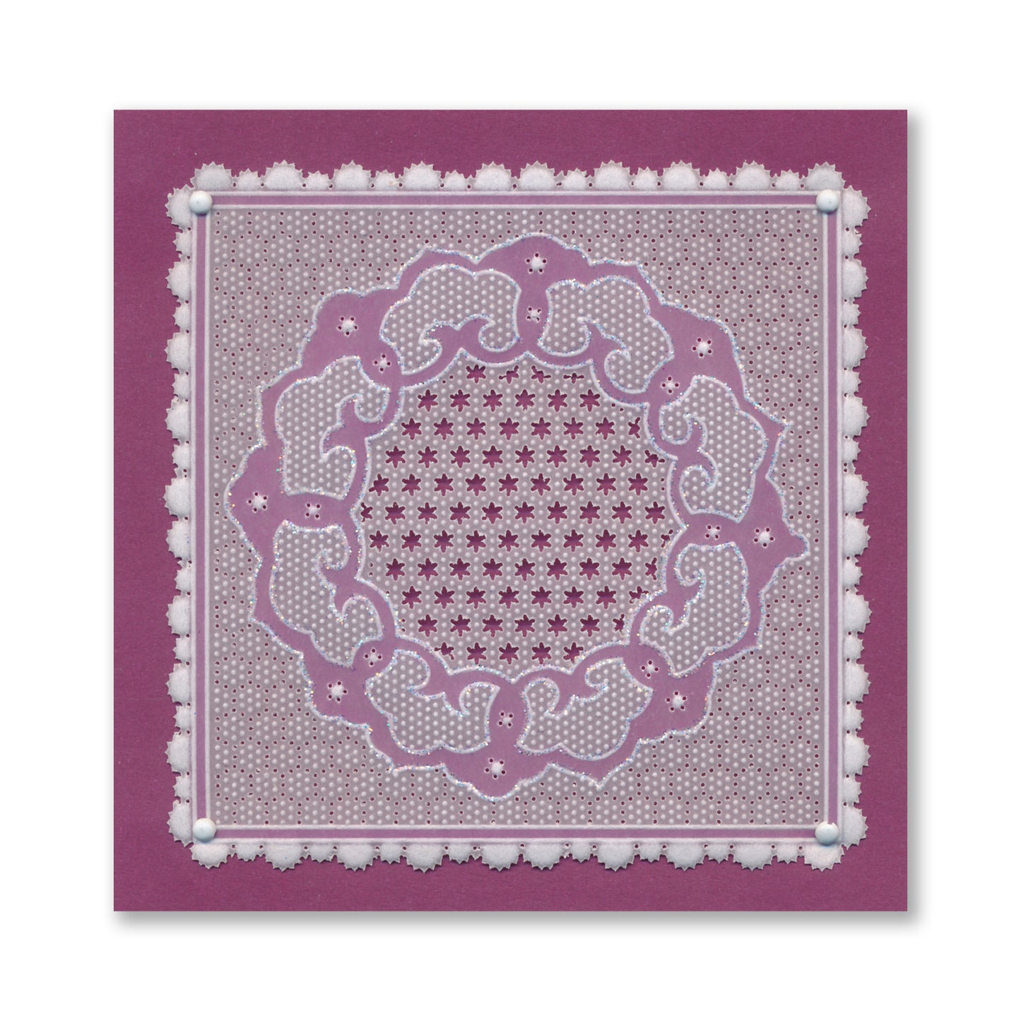 Barbara's Japanese Floral Tiles Sampler A4 Groovi Plate Duo