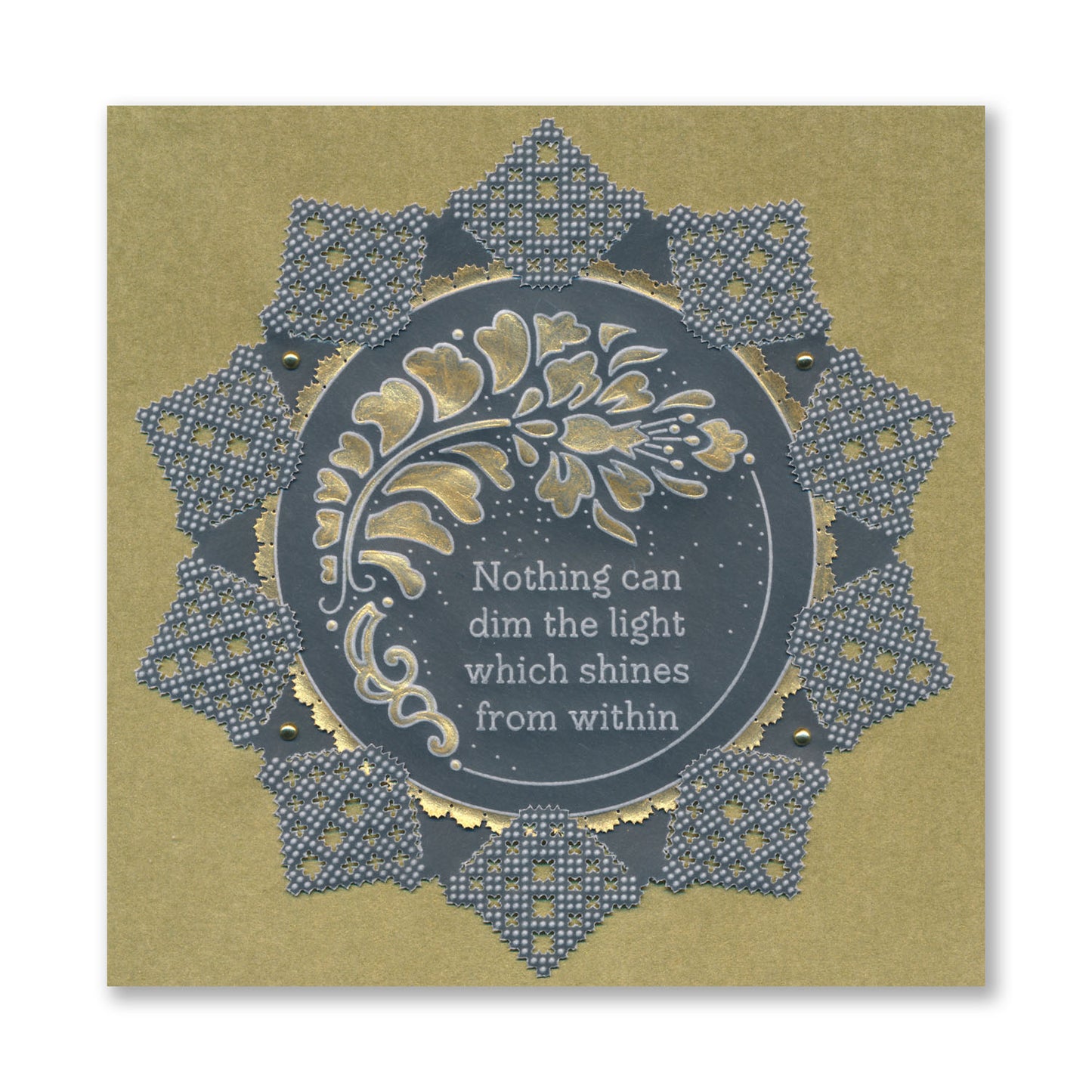 Barbara's Floral Crescents & Panels A5 Groovi Plate Collection