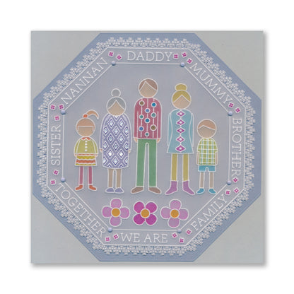 SHAC Retro Family A4 Square Groovi Plate
