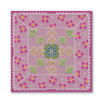 SHAC Retro Family A4 Square Groovi Plate