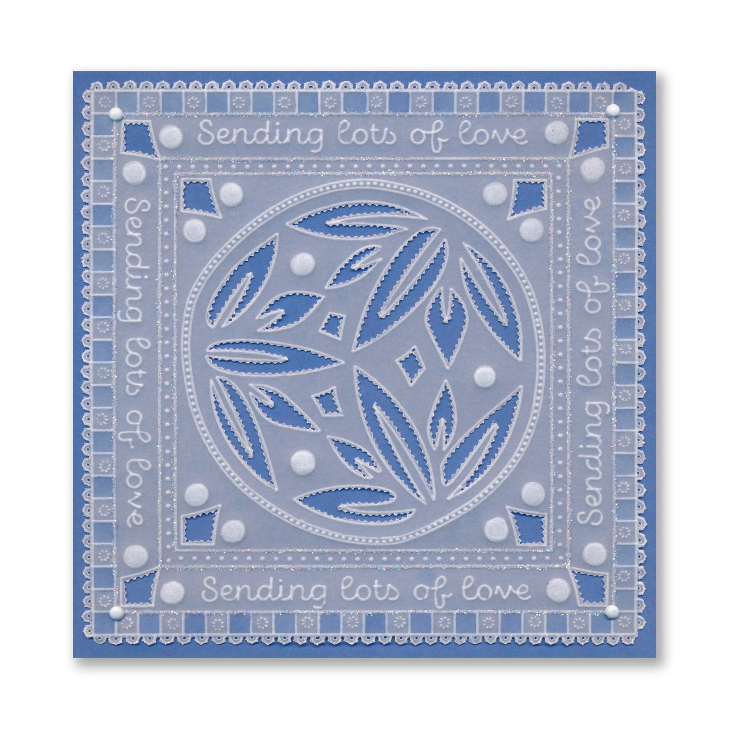 Barbara's Japanese Floral Tiles Sampler A4 Groovi Plate Duo