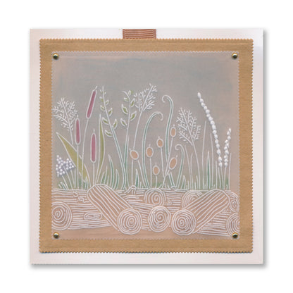 Honesty & Logs A6 Groovi Plate