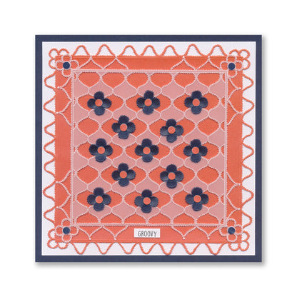 SHAC Retro Family A4 Square Groovi Plate