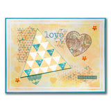 Love & Art - Grunge Elements A5 Stamp Duo