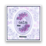 Happy & Calm - Grunge Elements A5 Stamp Duo