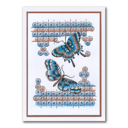 Happy - Grunge Elements A5 Stamp Set