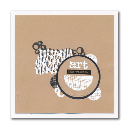 Art - Grunge Elements A5 Stamp Set