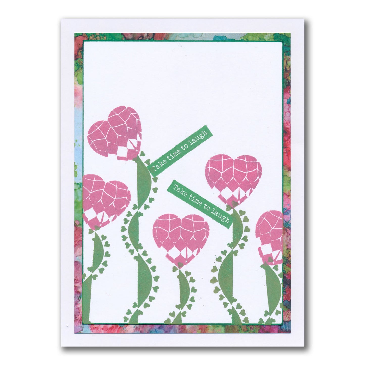 Love - Grunge Elements A5 Stamp Set