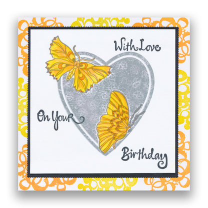 Art - Grunge Elements A5 Stamp Set