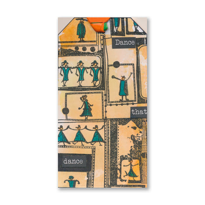 Bijou Grunge Layout Montage A4 Slim Stamp Set