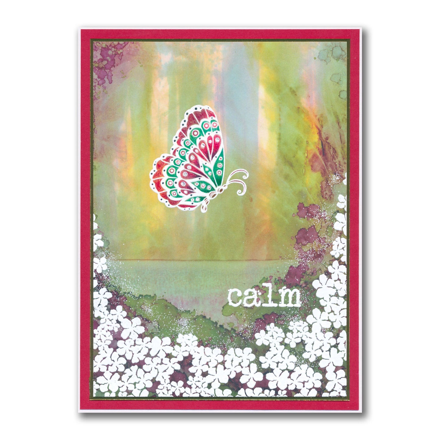 Calm - Grunge Elements A5 Stamp Set