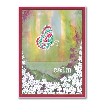 Calm - Grunge Elements A5 Stamp Set