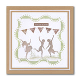 Love & Art - Grunge Elements A5 Stamp Duo