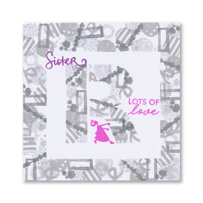 Build a Background A6 Stamps, Open Alphabet & Numbers Masks & Slow Down Box Collection