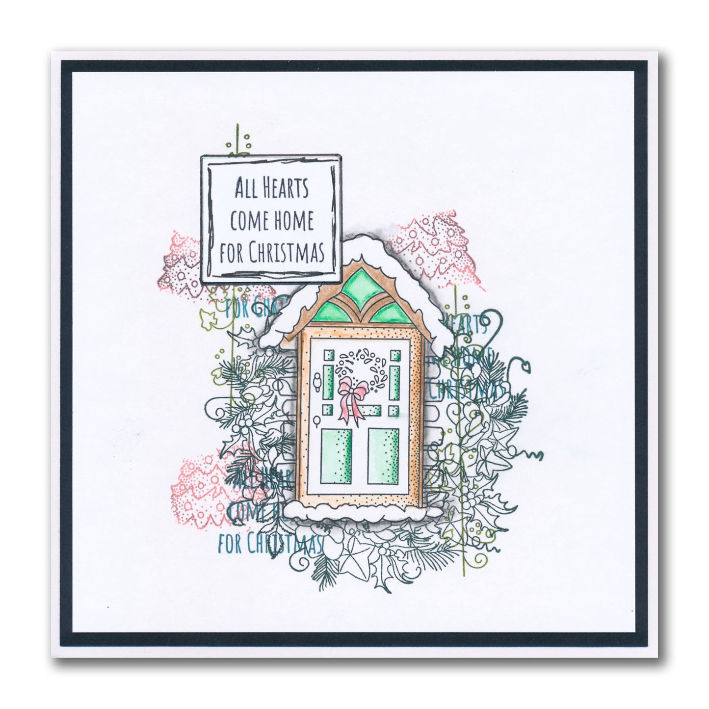 Linda's Home for Christmas - Christmas Compendium A6 Stamp Set