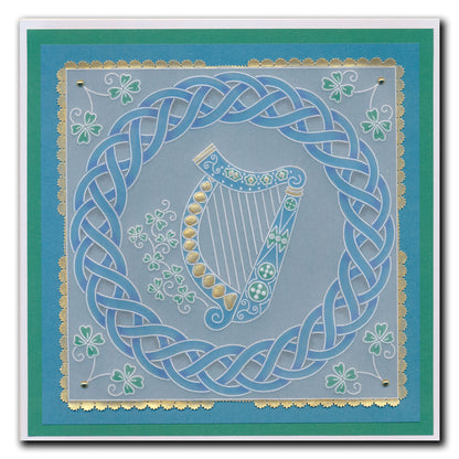 Linda's Layering Frames Set 5 - Celtic A4 Square & A5 Square Groovi Plate Collection