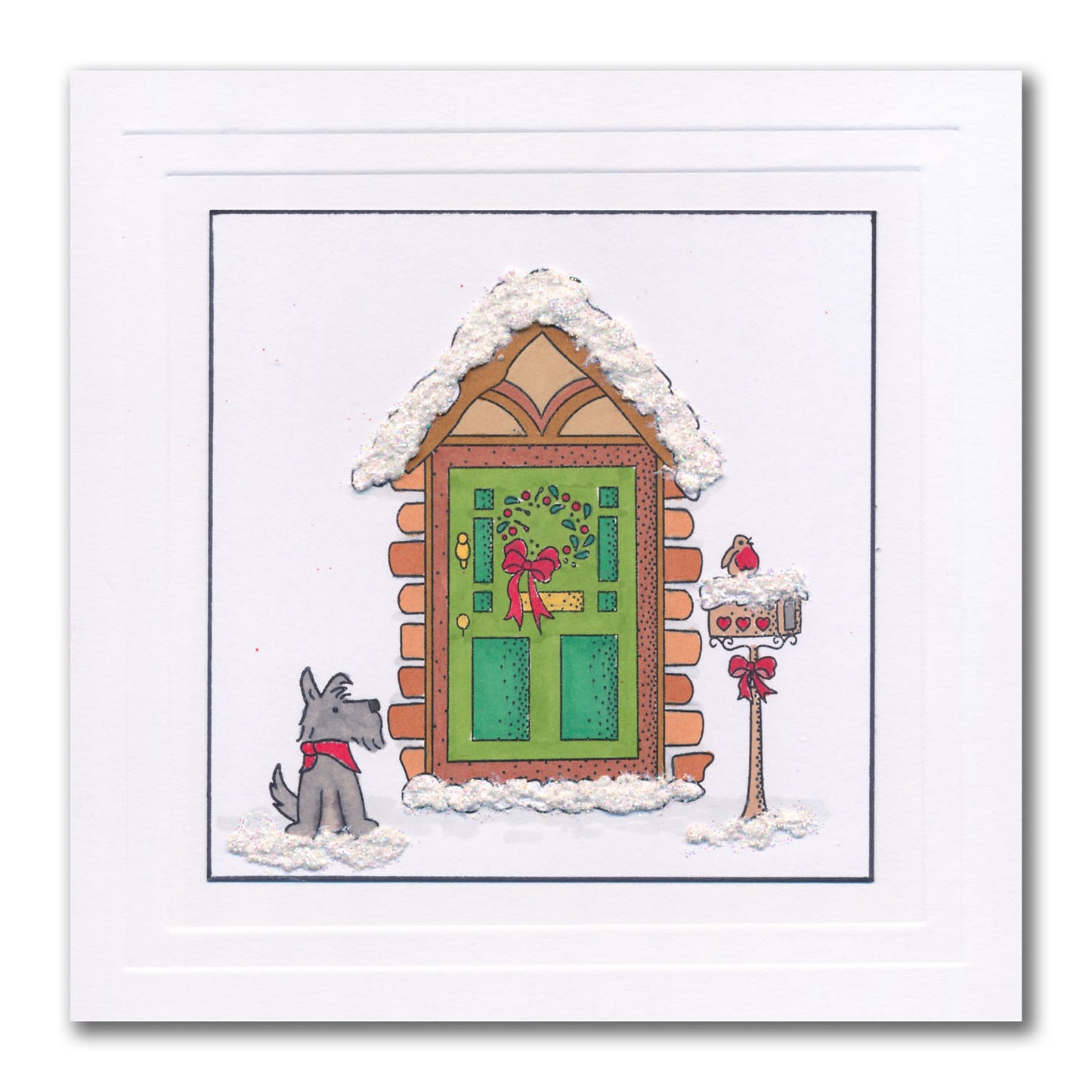 Linda's Home for Christmas - Christmas Compendium A6 Stamp Set